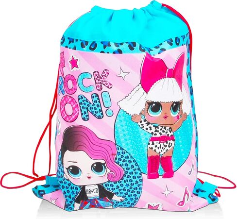 مجموعة شنط سفر لدمى لول مكونة من 4 قطع من ال او ال - مجموعة سفر دمى ال او ال مع كتب تلوين وألعاب واحجيات وملصقات للدمى in Kuwait