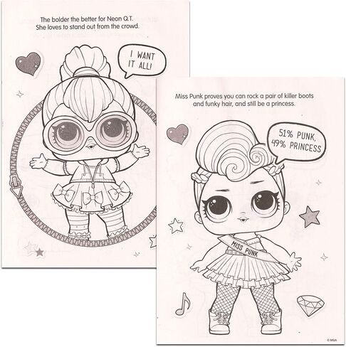 مجموعة شنط سفر لدمى لول مكونة من 4 قطع من ال او ال - مجموعة سفر دمى ال او ال مع كتب تلوين وألعاب واحجيات وملصقات للدمى in Kuwait