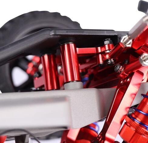 ترقية حلقات التحكم من الألومنيوم المؤكسد الأحمر ووصلة السحب 3743 لـ 1/10 RC Traxxas Slash 2WD in Kuwait