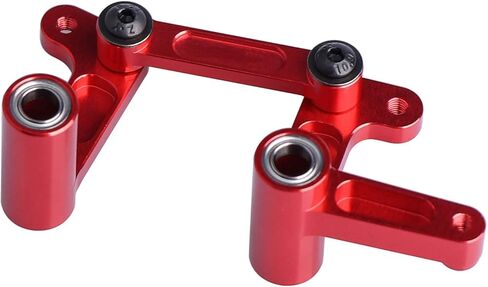 ترقية حلقات التحكم من الألومنيوم المؤكسد الأحمر ووصلة السحب 3743 لـ 1/10 RC Traxxas Slash 2WD in Kuwait