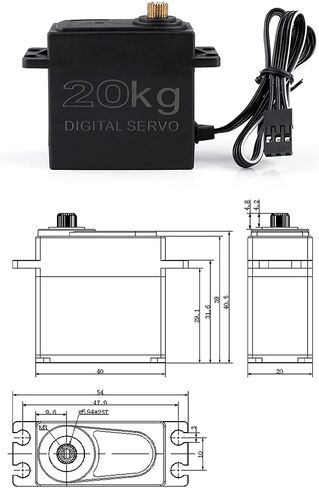 محرك GoolRC 3650 4300KV 60 مجموعة ESC كومبو بدون فرشاة 20 كجم مؤازرة مع ذراع مؤازر 25T محرك مقاوم للماء لشاحنة سيارة RC 1/10 على الطرق الوعرة in Saudi Arabia