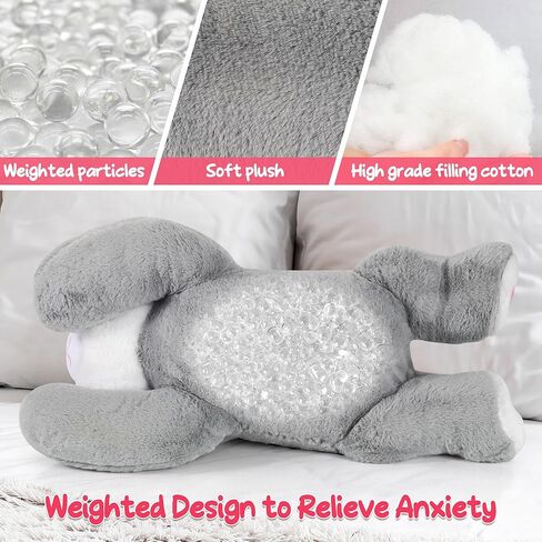 21 بوصة لطيف القط المحشوة الحيوانات المرجحة أفخم لعبة، 3.5 رطل المرجحة القط أفخم وسادة الراحة الكبيرة المرجحة رمادي كيتي بلاشيز سوبر لينة ديكور المنزل للأطفال الأولاد الفتيات أفضل الهدايا in Kuwait