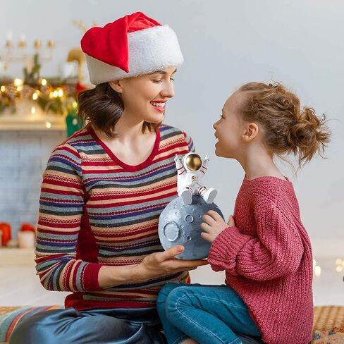 Piggy Bank for Kids, Astronaut Toys with Planet Coin Bank Resin Money Jar for Space Decor,Spaceman Piggy Banks Easter Birthday Aniversario for Boys Girls in Kuwait