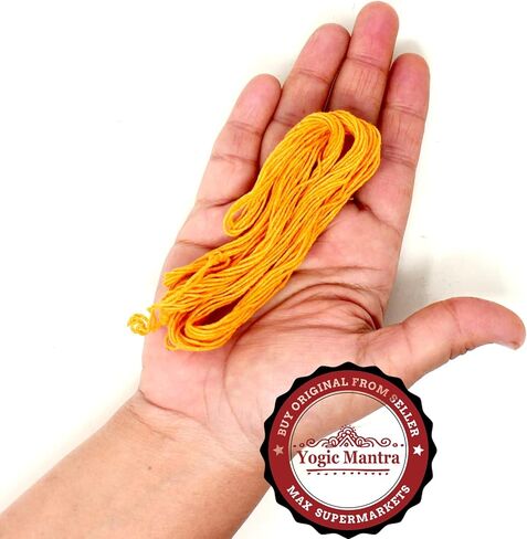 يوجيك مانترا Kesari Janoi خيط ياغنوبافيت (5 خيوط هولي جانايو) خيط بوجا المقدس جانيفا أوبانيانا سانسكارا هيندوسي بوجا روحاني براهمين خيط جانيو سانسكار in Kuwait