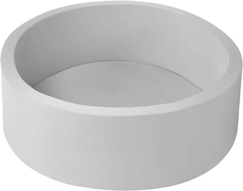 حفر كرات MEOGETY للأطفال الصغار والأطفال، حمام سباحة ناعم للأطفال الرضع من الفوم للفتيات والفتيان، (الكرات غير متضمنة) رمادي فاتح in Kuwait