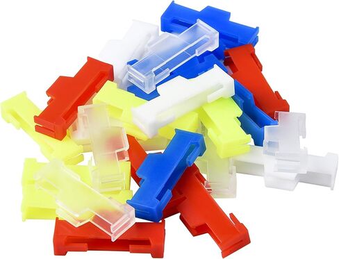 مشابك FPVDrone للوصلات المؤازر قفل سلك الرصاص من النايلون لنماذج RC (عبوة من 30 قطعة) in Kuwait