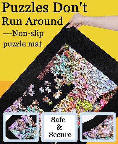 سجادة أحجية الصور المقطوعة قابلة للطي - 2000 1500 1000 قطعة من وسادة اللباد الكبيرة من Puzzel، لوحة ألغاز للأطفال البالغين، تخزين الأرضيات ونقلها بسهولة، غطاء أنبوب مضخة قابل للنفخ منظم غطاء مات in Kuwait