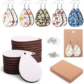 250 قطعة من منتجات الفراغات التصعيد، أقراط بالتصعيد مع خطافات القرط، حلقات قفز، أقراط بلاستيكية شفافة، بطاقات القرط، صناعة الحلي الحرفية التصعيد in Kuwait