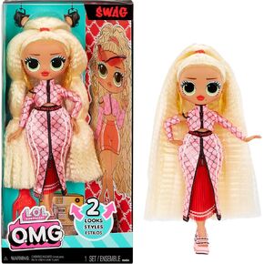 LOL Surprise OMG Swag Fashion Doll with Multiple Surprises Including Transforming Fashions and Fabulous Accessories – Great Gift for Kids Ages 4+ in Saudi Arabia