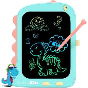 Dinosaur Dino Erasable LCD 8.5" Writing Tablet, Doodle Board for Kids and Drawing Board for Boys and Girls Toddler Learning (Blue) in Saudi Arabia