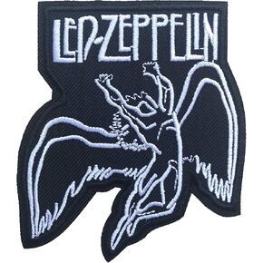 Led-Zeppelin patches 8.2x9 cm Iron on Patch / Embroidered Patch This Appliques Are Great for T-shirt, Hat, Jean ,Jacket, Backpacks. in Saudi Arabia