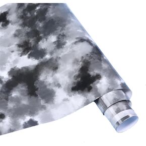 Tie Dye HTV Heat Transfer Vinyl - 16 Sheets 12 x 10 Inches Watercolor Patterned HTV Vinyl Tie Dye Heat Transfer Vinyl for T-Shirts DIY Iron on Vinyl Compatible with Sillhoutte Cameo and Cricut