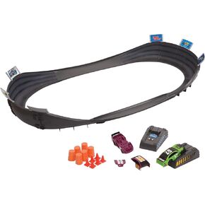 Far Out Toys NASCAR Crash Circuit Ultimate Road Course Bundle with Huge Race Track, Winner’s Circle, 4 Cars Total | Electric Powered, Over 6 Ft Assembled | Capture The Momentum and Thrill of Nascar in Saudi Arabia