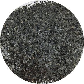 LUSTERING Natural Crushed Mica Flakes Leaf, Nail Flakes,Craft Glitter for Resin Art Nail Art Geode Painting, 2-4mm,150g/5.3oz (Pure White) in Saudi Arabia