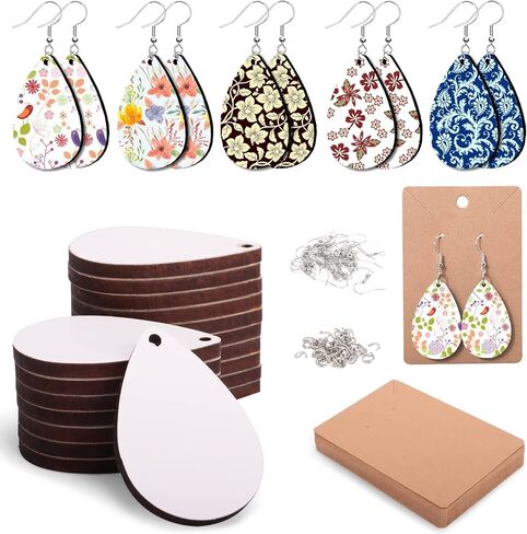 250 قطعة من منتجات الفراغات التصعيد، أقراط بالتصعيد مع خطافات القرط، حلقات قفز، أقراط بلاستيكية شفافة، بطاقات القرط، صناعة الحلي الحرفية التصعيد in Kuwait