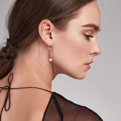 100 قطعة من خطافات الأقراط المضادة للحساسية، سلك أذن ليفرباك، أقراط نحاسية مطلية بالذهب، طول CF190-15 مم (50 ذهبي و50 فضي) in Kuwait