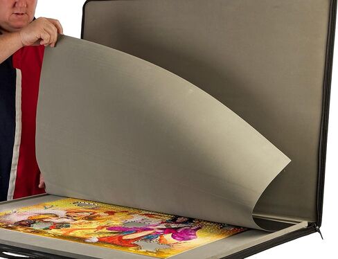 jigthings – Jigsort 1500 – Jigsaw Puzzle Board with Carry Case for Puzzles up to 35.5" x 25.5". Saves and Stores Most 1500 Piece Puzzles in Saudi Arabia