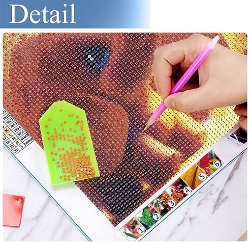 مجموعة الرسم الماسي على شكل فيل للاطفال والكبار من جيه اف واي اتش ايه بي، حيوانات كرتونية ذاتية الصنع 5 دي مثقاب كامل من الراتنج، فن احجار كريمة دائرية للاطفال الصغار، فن ماسي يمكنك تركيبه بنفسك، in Saudi Arabia