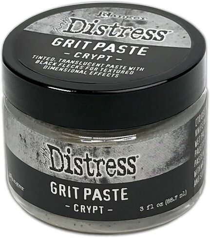 Ranger Ink - Tim Holtz - Halloween - Distress Grit Paste - 3 Ounces - Crypt in Saudi Arabia
