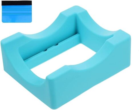 حامل أكواب من السيليكون للأكواب، حامل أكواب مع فتحة مدمجة وممسحة حافة من اللباد لصنع الحرف اليدوية in Kuwait