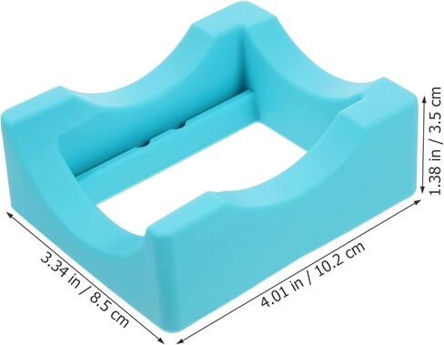 حامل أكواب من السيليكون للأكواب، حامل أكواب مع فتحة مدمجة وممسحة حافة من اللباد لصنع الحرف اليدوية in Kuwait