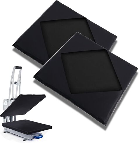 Wrap Cover for Heat Press Platen 15x15 inch - Teflon Protector for Heat Press, Non-Stick High Temperature Resistant Pad Mat for Protecting Sublimation Heat Press Plate from Residue, Inks, Scratches… in Kuwait