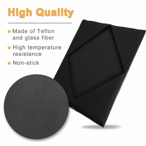 Wrap Cover for Heat Press Platen 15x15 inch - Teflon Protector for Heat Press, Non-Stick High Temperature Resistant Pad Mat for Protecting Sublimation Heat Press Plate from Residue, Inks, Scratches… in Kuwait