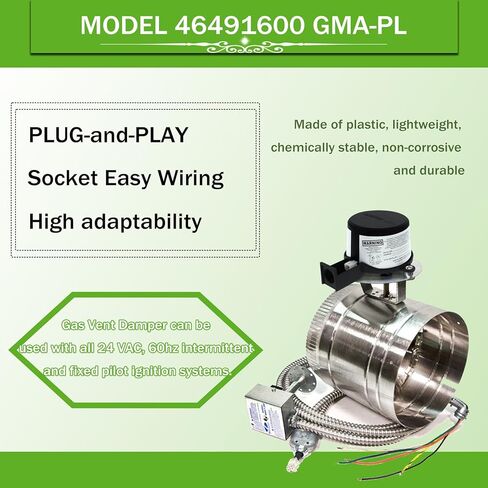 مجموعة محرك مثبط التهوية 46491600، مجموعة محرك مثبط الغلاية GVD-RAM PL، متوافقة مع أدوات التحكم الميدانية 46491600، تحل محل مجموعة المحرك GVD-6، ضمان لمدة 5 سنوات in Kuwait