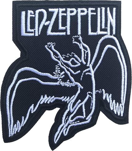 Led-Zeppelin patches 8.2x9 cm Iron on Patch / Embroidered Patch This Appliques Are Great for T-shirt, Hat, Jean ,Jacket, Backpacks. in Saudi Arabia