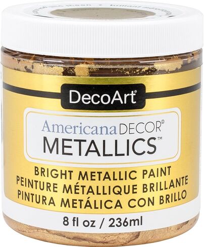 Decoart Ameri Deco MTLC Ant Americana Decor Metallics 8oz AntBronze, 8 Fl Oz (Pack of 1), Antique Bronze in Kuwait