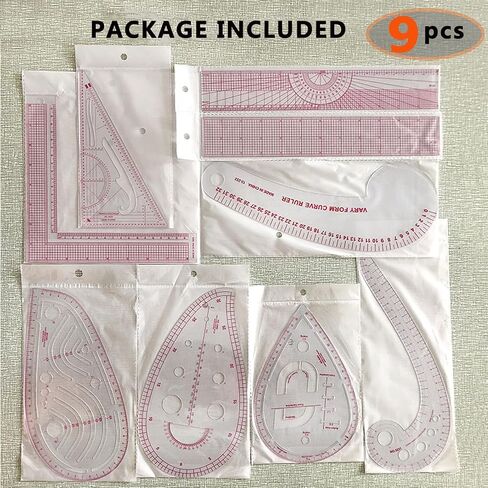 مجموعة مسطرة اللحف 4 قطع، (4.5 بوصة × 4.5 بوصة)-(6 بوصة × 6)-(9.5 بوصة × 9.5 بوصة)-(12.5 بوصة × 12.5 بوصة)، مساطر خياطة مربعة، مساطر لخياطة اللحف والخياطة، شفافة مسطرة خياطة اللحف من الأكريليك، مساطر زاوية المقياس، مسطرة قطع القماش in Kuwait