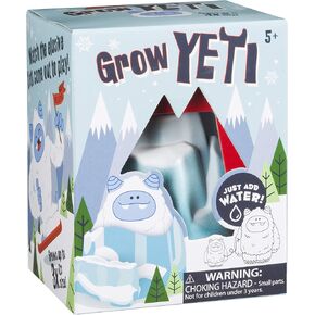 Toysmith Hatchin' Grow Yeti, Just Add Water, Fun DIY Kit, 6913 Small