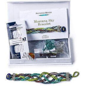 مجموعة صنع أساور خرز السماء من بوتوماك بيدز مونتانا - تتضمن المواد التي تحتاج إلى الانتهاء منها! in Kuwait