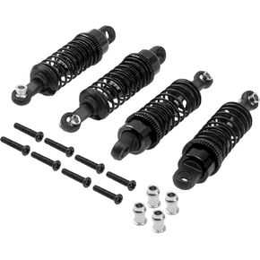 4Pack ShareGoo RC Shocks Absorber Damper 55mm Compatible with WLtoys A949 A959 A969 A979 K929 1/18 RC Car Upgrade Part (Blue)