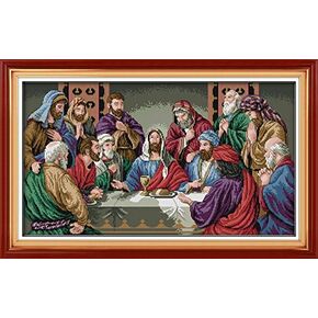 جوي سنداي مجموعة خياطة متقاطعة 11CT مختومة مجموعة كاملة من مجموعة التطريز للمبتدئين بنمط مطبوع مسبقًا - عائلة الدب in Kuwait