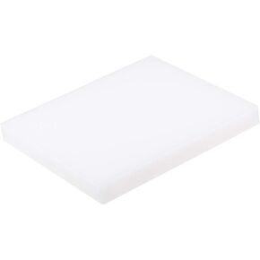 uxcell Plastic Cutting Board Mat Stamping Punching Hammer Pad White for DIY Leather Craft Tool(200 x 150 x 15mm) in Kuwait