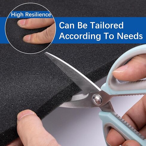 ويهبتي وسادة اسفنجية لتنجيد الاريكة من قطعتين - 0.6 انش × 24 انش × 70 انش، بطانة فوم للاثاث - وسادة كرسي بديلة عالية الكثافة للمشاريع اليدوية والكراسي المتحركة والواح الراس والارائك والمنزل in Kuwait