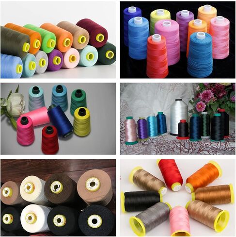 [16 Pack] Wooden Empty Spools for Wire, 2.4 inch Bobbins Wood Sewing Embroidery Thread Spool Wire Weaving Bobbins for Embroidery and Sewing Machines Arts Crafts Thread Cord Roll in Saudi Arabia