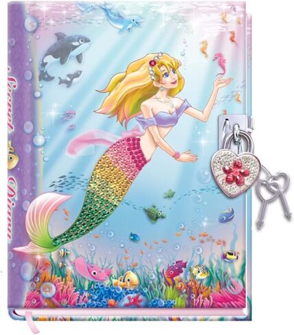 DUDUBUY يوميات فلامنغو مع قفل للأطفال مذكرات الفتيات الصغيرات 5.25.x7x1 "300 صفحة مبطنة مجلة الفتيات دفتر سري لطيف 2 مفاتيح للطفل كتابة الرسم هدايا السفر عطلة لعمر 5 وما فوق in Kuwait