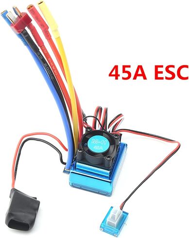 GoolRC 3650 محرك بدون فرشاة 3100KV مع 45A فرش ESC غرفة التبريد لـ 1/8 1/10 RC سيارة RC قارب جزء RC سيارة المحرك in Saudi Arabia