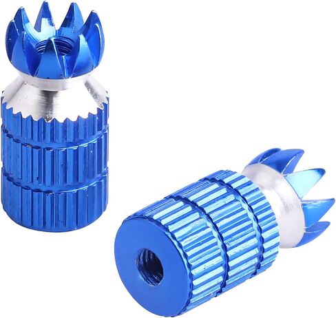 HobbyPark Aluminum RC Transmitter Stick Ends Controller Thumb Rocker M3 Thread for TX Futaba/FrSky/Spektrum DX6i DX7S DX8 DX9 / Taranis X9D /ETurnigy 9X / Hitec Aurora 9 (Blue) in Saudi Arabia