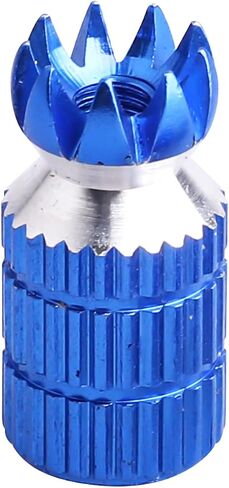 HobbyPark Aluminum RC Transmitter Stick Ends Controller Thumb Rocker M3 Thread for TX Futaba/FrSky/Spektrum DX6i DX7S DX8 DX9 / Taranis X9D /ETurnigy 9X / Hitec Aurora 9 (Blue) in Saudi Arabia