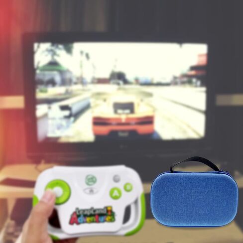 حافظة حمل صلبة من مادة ايفا من ليو تيوب متوافقة مع ليبفروج ليبلاند ادفنتشرز، شنطة سفر للتخزين لوحدة التحكم اللاسلكية وعصا العاب HDMI وملحقات كيبل الطاقة USB (الحافظة فقط) in Kuwait