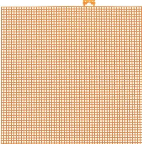 7 Mesh Count Orange Plastic Canvas Sheets Bulk 10.5 x 13.5 Inch 12 Sheets in Saudi Arabia