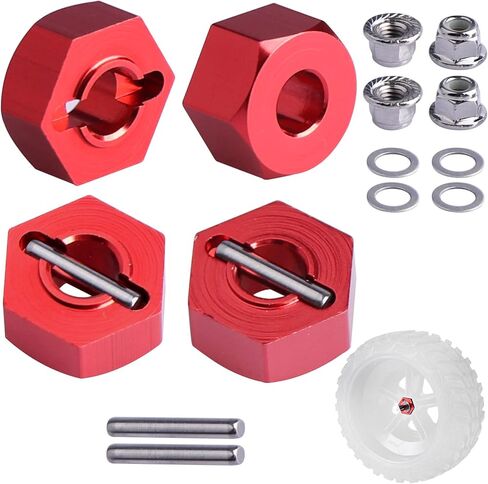 محاور عجلات أمامية وخلفية معدنية لشاحنات 1/10 تراكساس 2WD نسخة طبق الأصل لعربات سباق مونستر ستاد in Kuwait