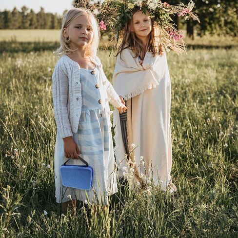 حافظة LeoTube متوافقة مع لعبة ألغاز GiiKER Super Blocks، وحامل تخزين للسفر لألغاز تحفيز الدماغ، وملحقات وحدة التحكم في الألعاب المحمولة التفاعلية (الحافظة فقط) (أزرق) in Kuwait