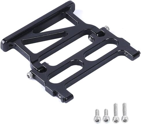 أجزاء تركيب هيكل الجسم الخلفي من الألومنيوم RZXYLRC لترقيات الزاحف المحورية SCX24 C10 1/24 RC (أسود) in Saudi Arabia