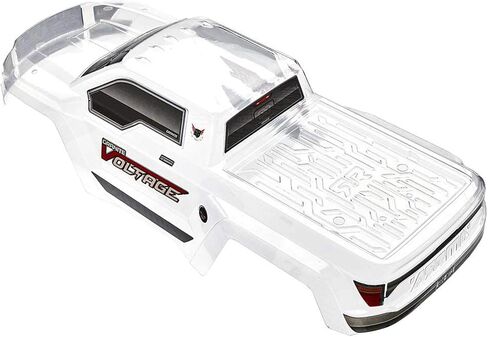 هيكل ARRMA 1/10 مع ملصقات، شفاف: جرانيت، ARAC3328 in Saudi Arabia