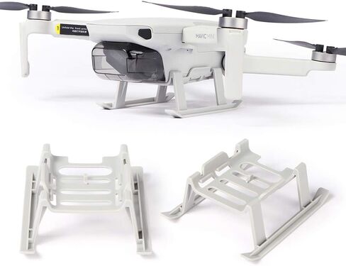 Landing Gear Kits for DJI Mavic Mini 2/Mavic Mini Drone Height Extender Long Leg Foot Protector Stand Gimbal Guard Accessory in Saudi Arabia