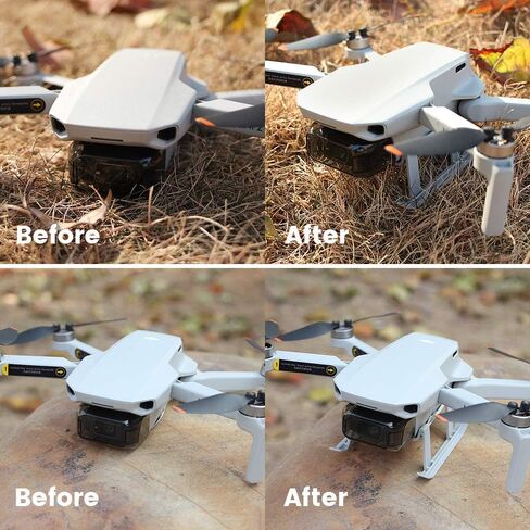 Landing Gear Kits for DJI Mavic Mini 2/Mavic Mini Drone Height Extender Long Leg Foot Protector Stand Gimbal Guard Accessory in Saudi Arabia